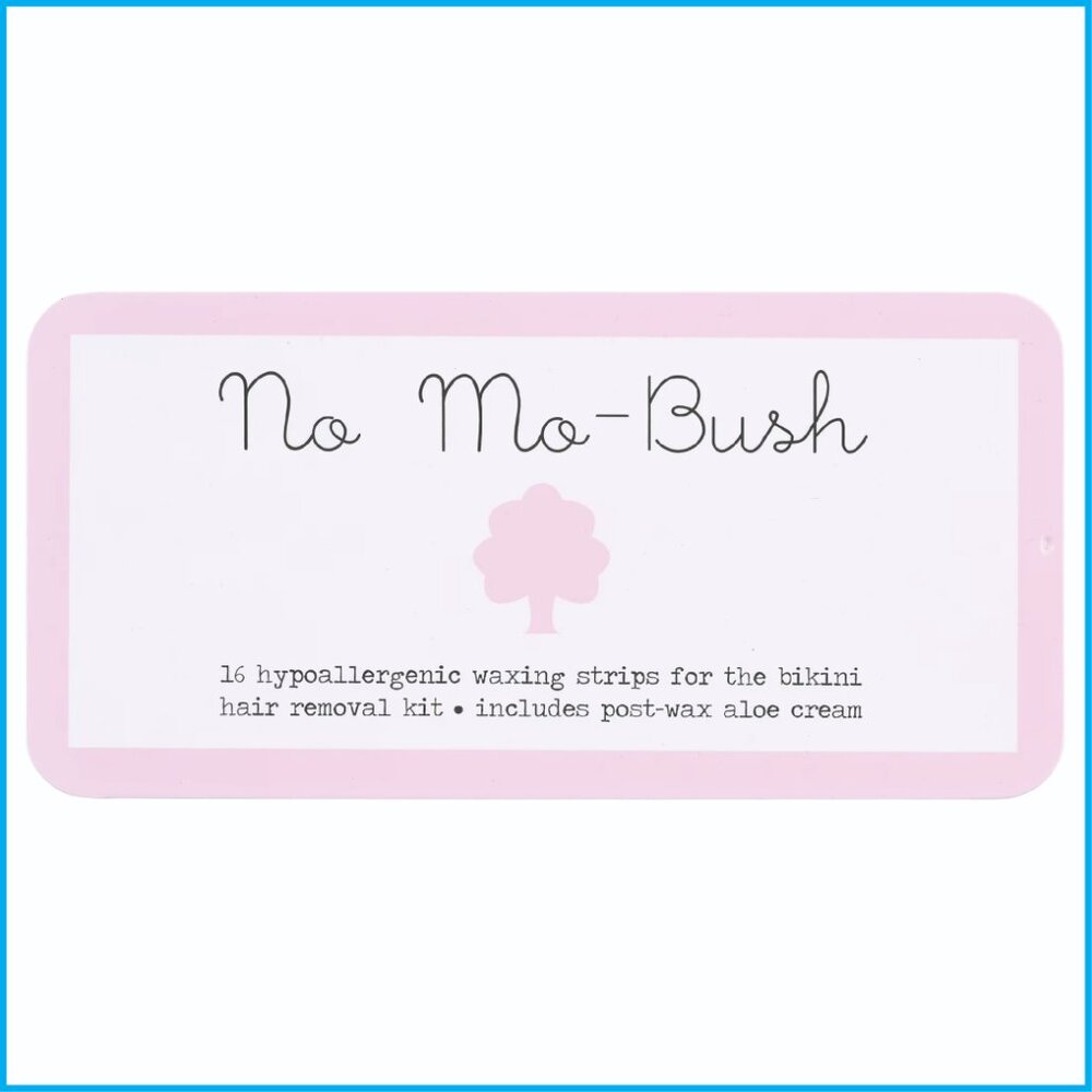 No Mo-Bush Hair Removal Bikini & Body Wax Strips 16 Strips